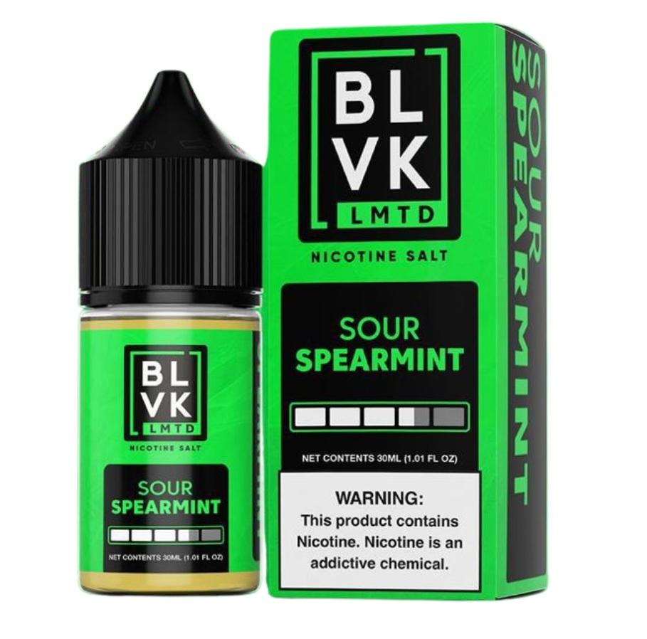 BLVK 30ML SALT SPEARMINT SOUR LMTD 35MG