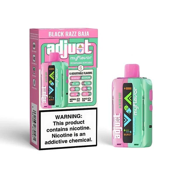 ADJUSTY 40K BLACK RAZZ BAJA SPLASH