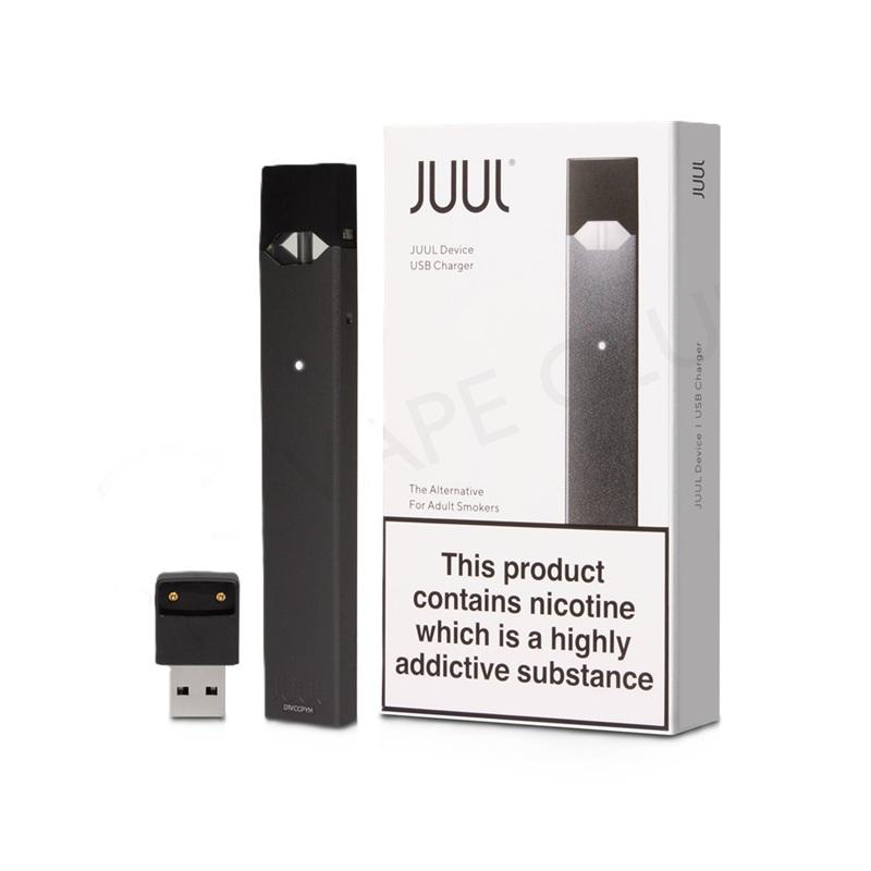JUUL KIT BLACK DEVICE COM 1 REFIL MENTHOL