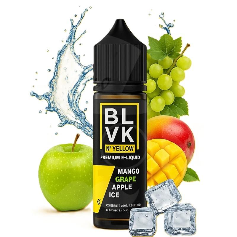 BLVK 60ML UNI YELLOW MANGO GRAPE APPLE ICE 00MG
