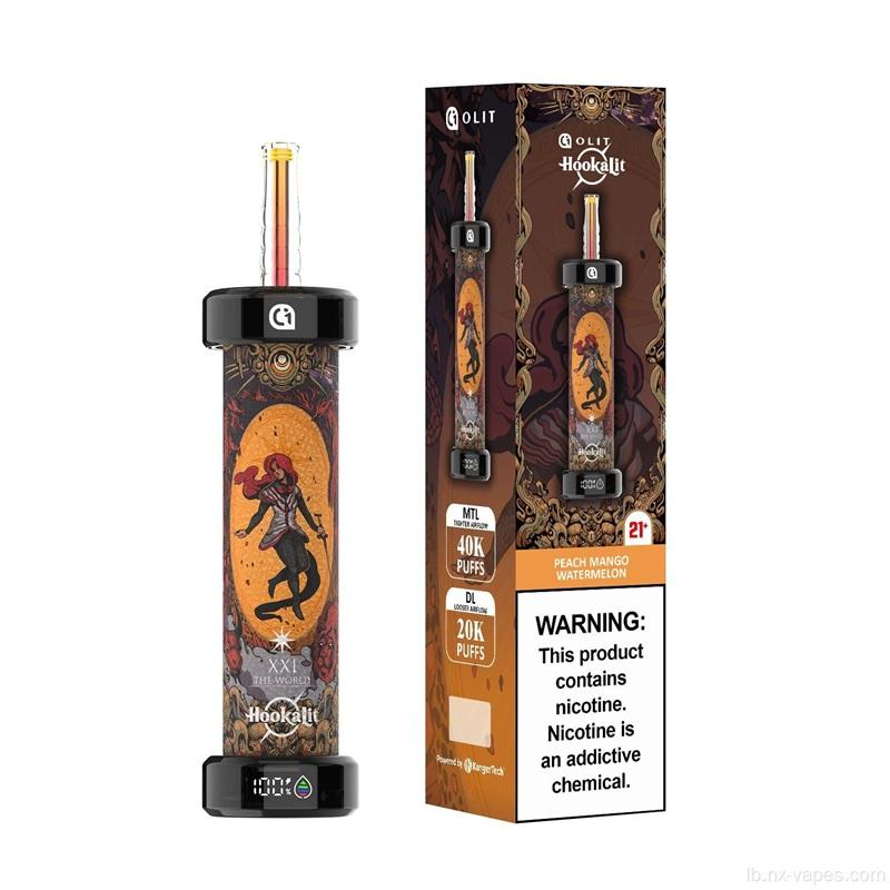 HOOKALIT 40K PEACH MANGO WATERMELON