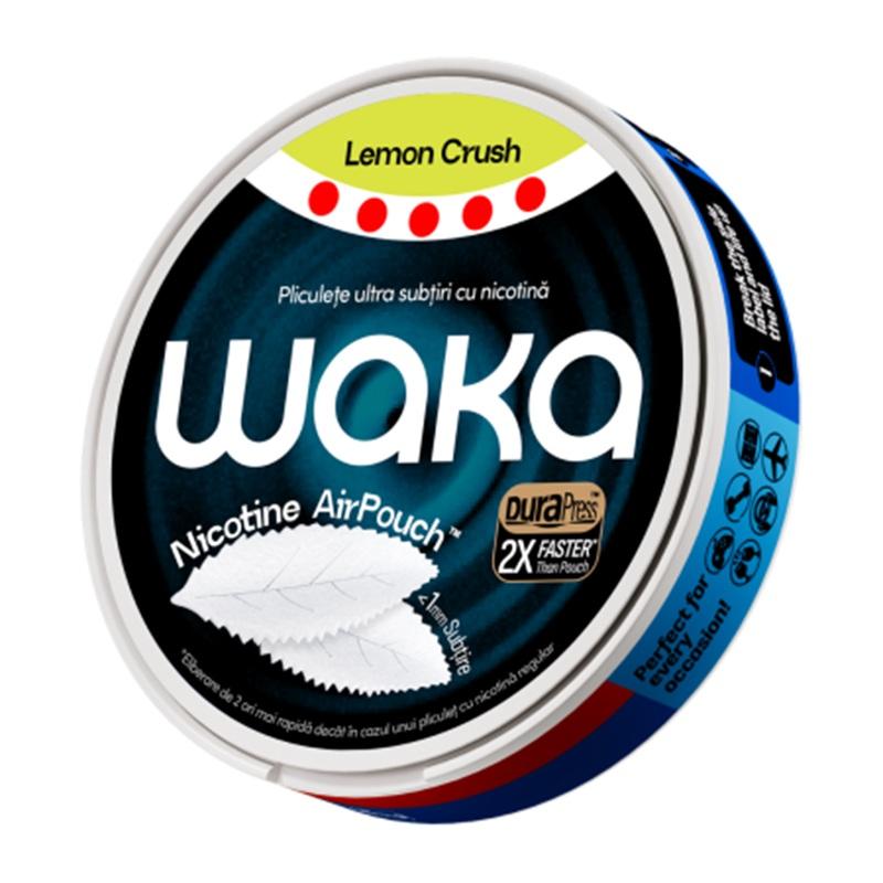 NICOTINE WAKA POUCHES LEMON CRUSH 03MG