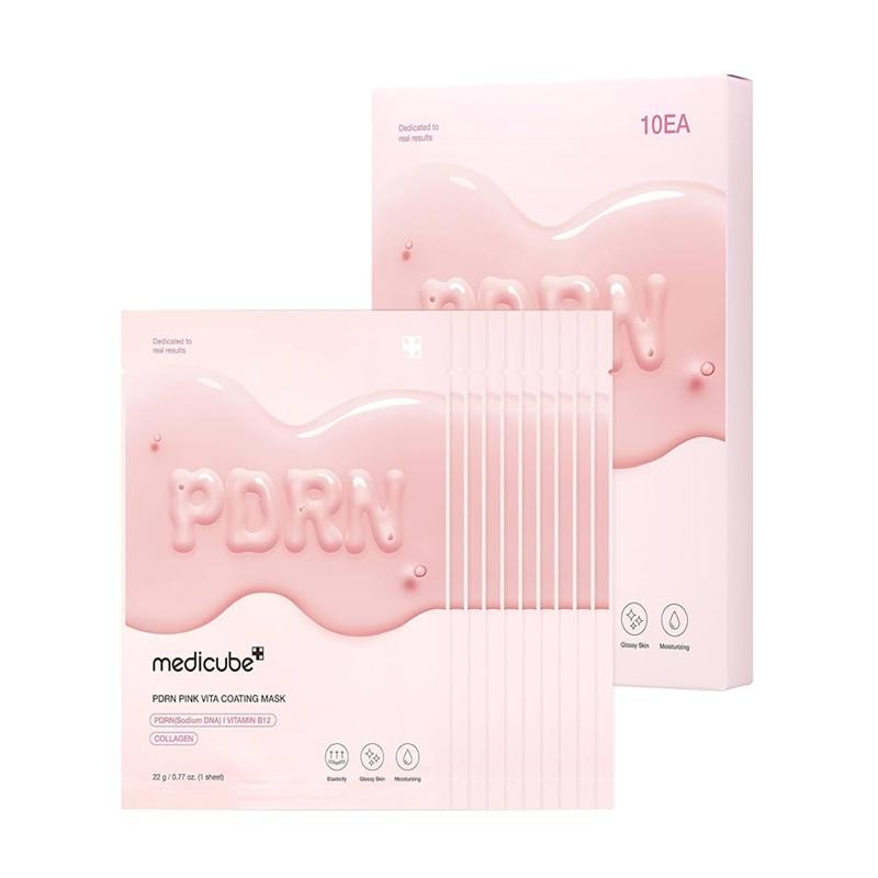 MEDICUBE MASK PDRN PINK VITA COATING 10P