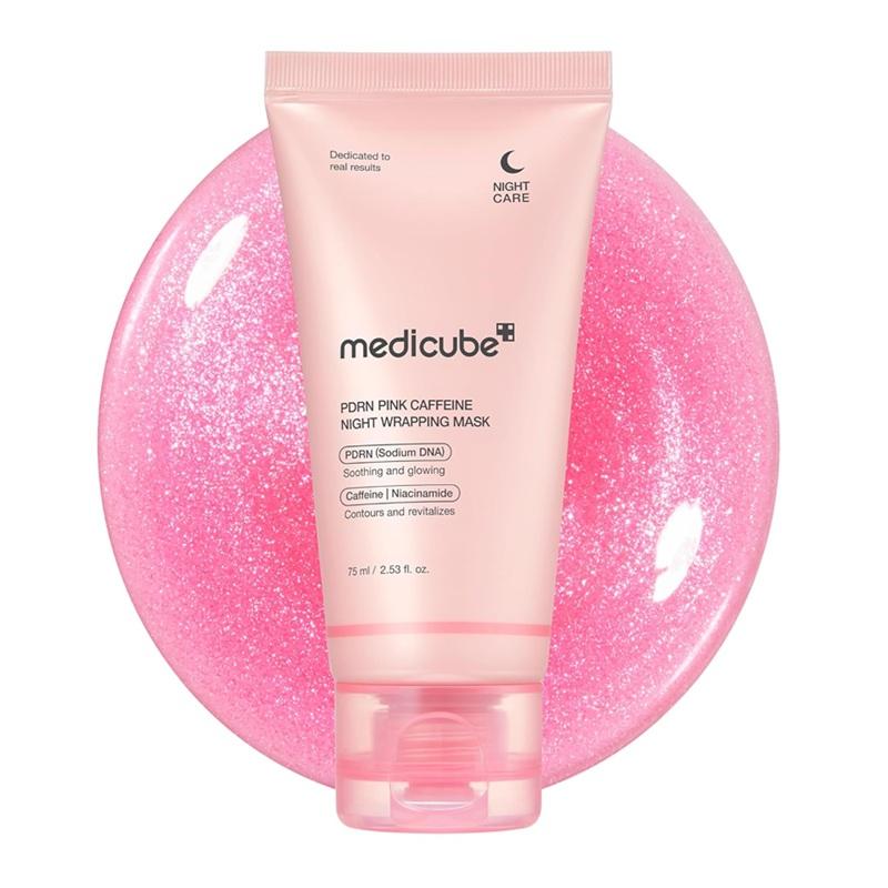 MEDICUBE PDRN CAFEINE NIGHT WRAP MASK 75