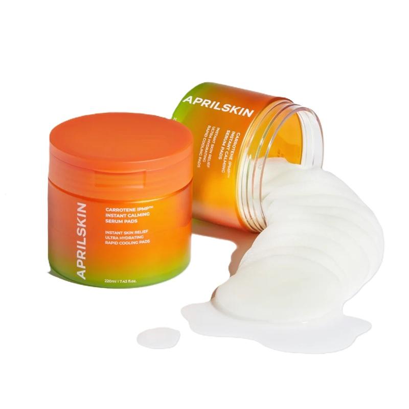 APRILSKIN CARROT IPMP CALMING SERUM PADS