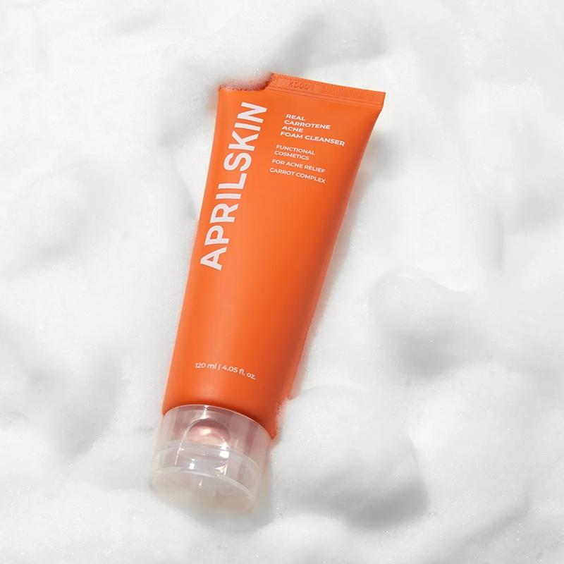 APRILSKIN CARROT ACNE FOAM CLEANSER 120M