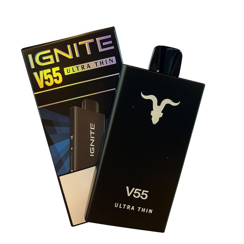 IGNITE V55 BLACK SILM VANILLA CREAM