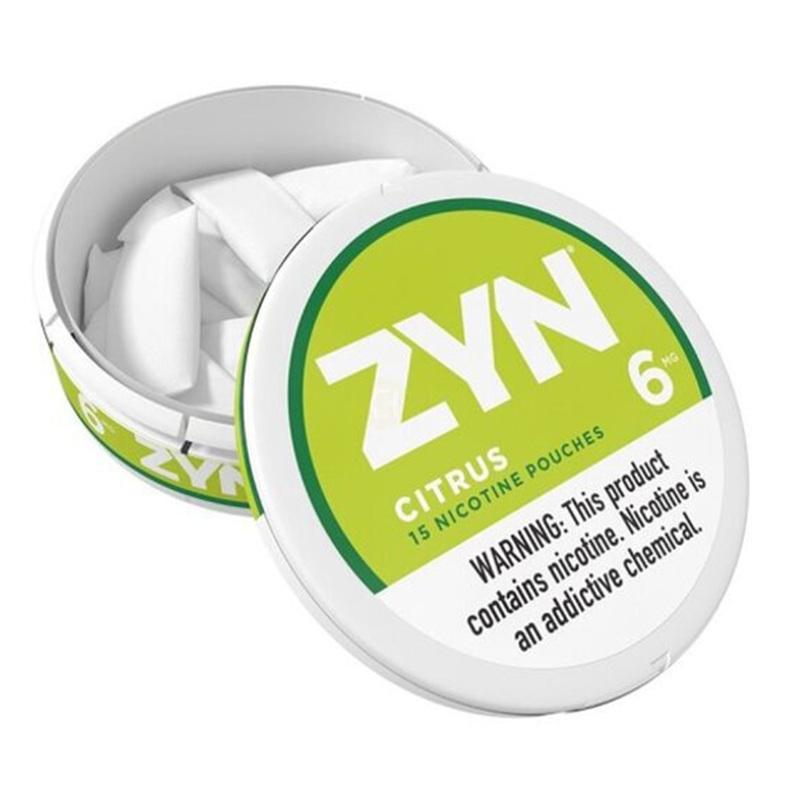 NICOTINE ZYN CITRUS 6MG