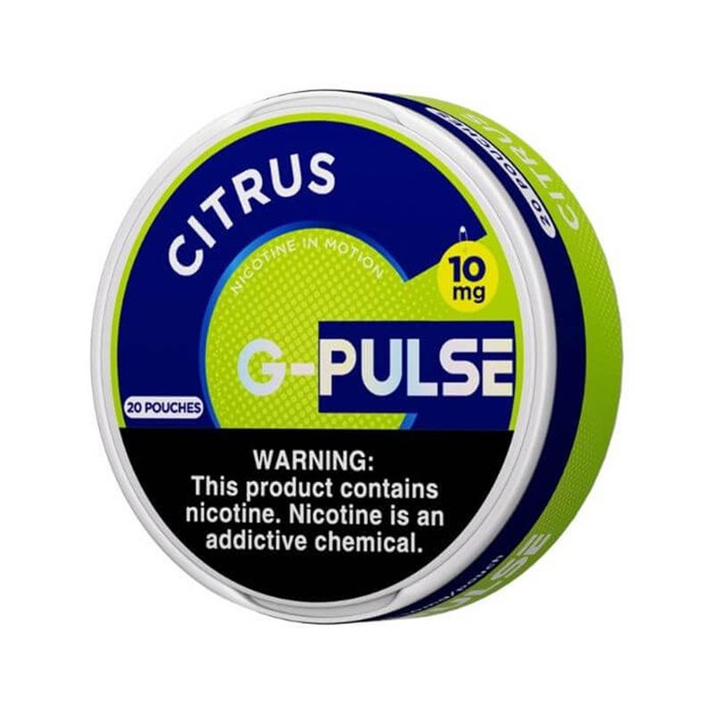 NICOTINE G-PULSE CITRUS 10MG GEEKBAR