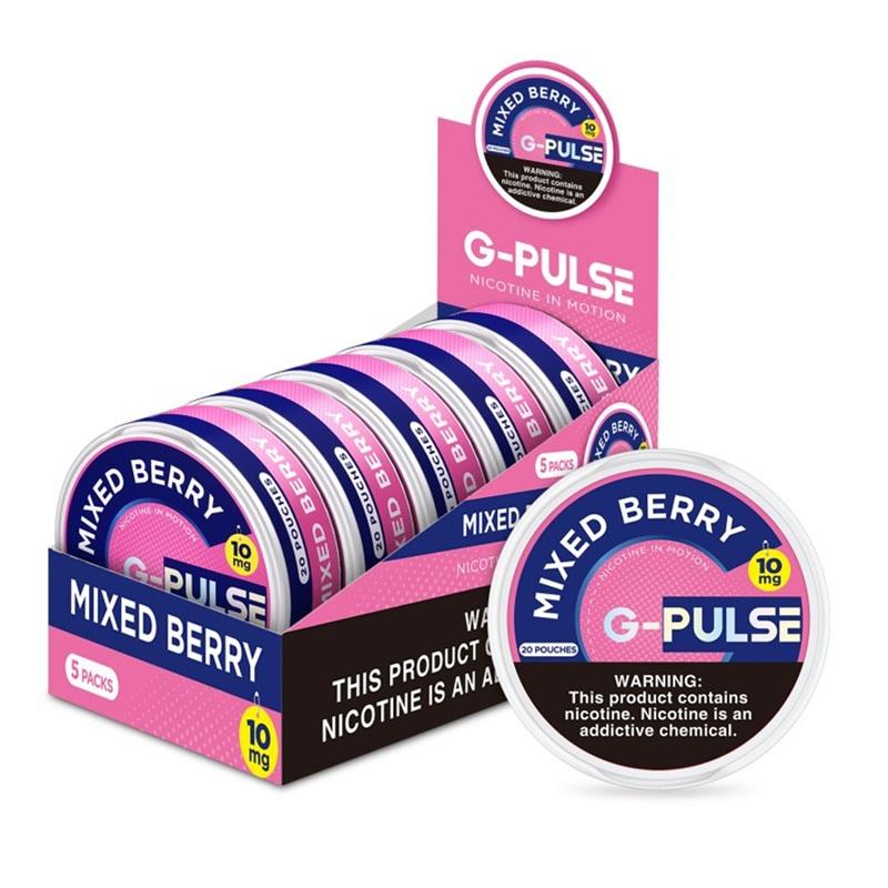 NICOTINE G-PULSE MIXED BERRY 10MG GEEKBAR