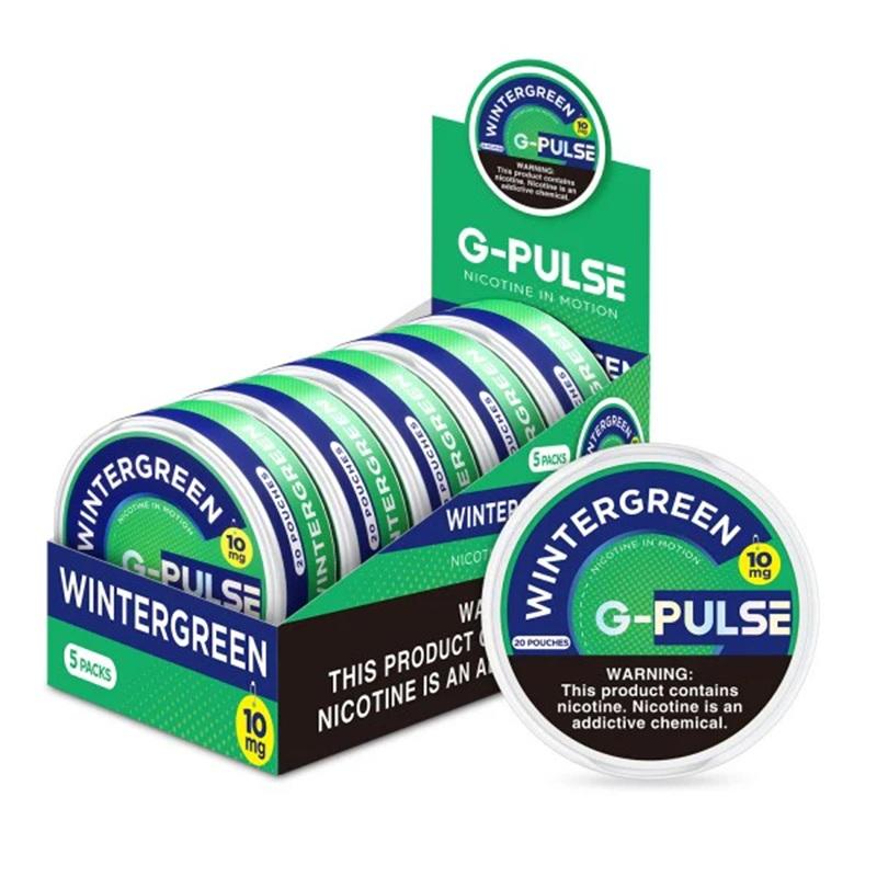NICOTINE G-PULSE WINTWRGREEN 10MG GEEKBAR