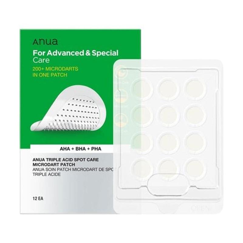 ANUA TRIPLE ACID SPOT CARE MICRODART PATCH 12EA