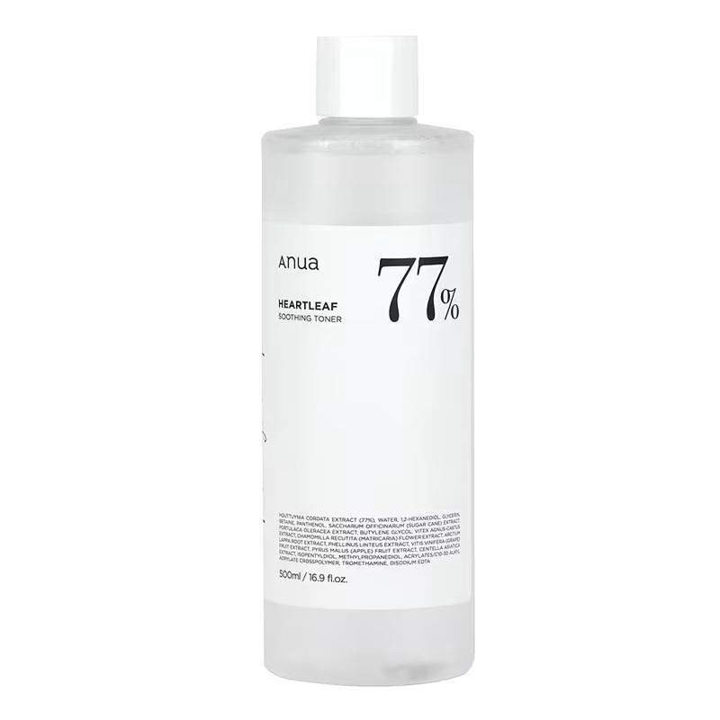 ANUA HEARTLEAF 77 SOOTHING TONER 500ML
