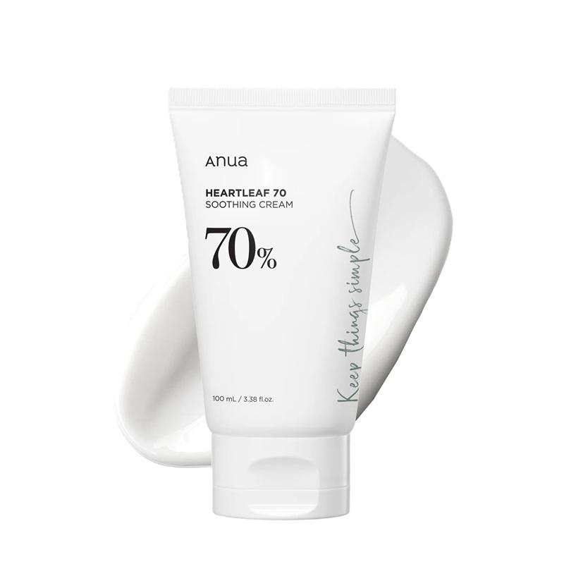 ANUA HEARTLEAF 70% SOOTHING CREAM 100ML