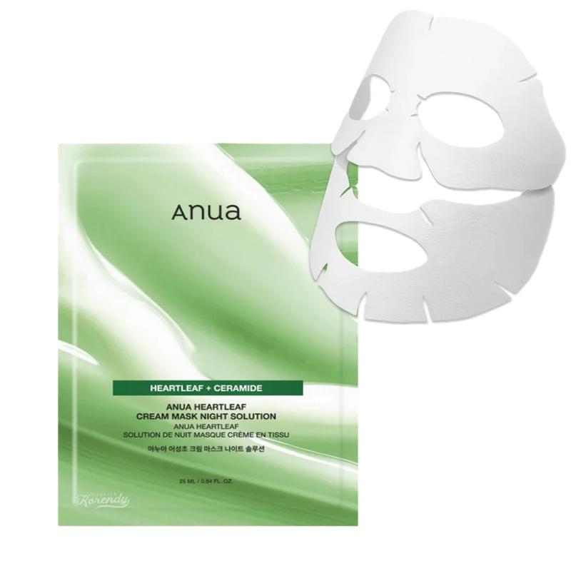 ANUA HEARTLEAF CREAM MASK NIGHT SOLUTION 25ML (1P)