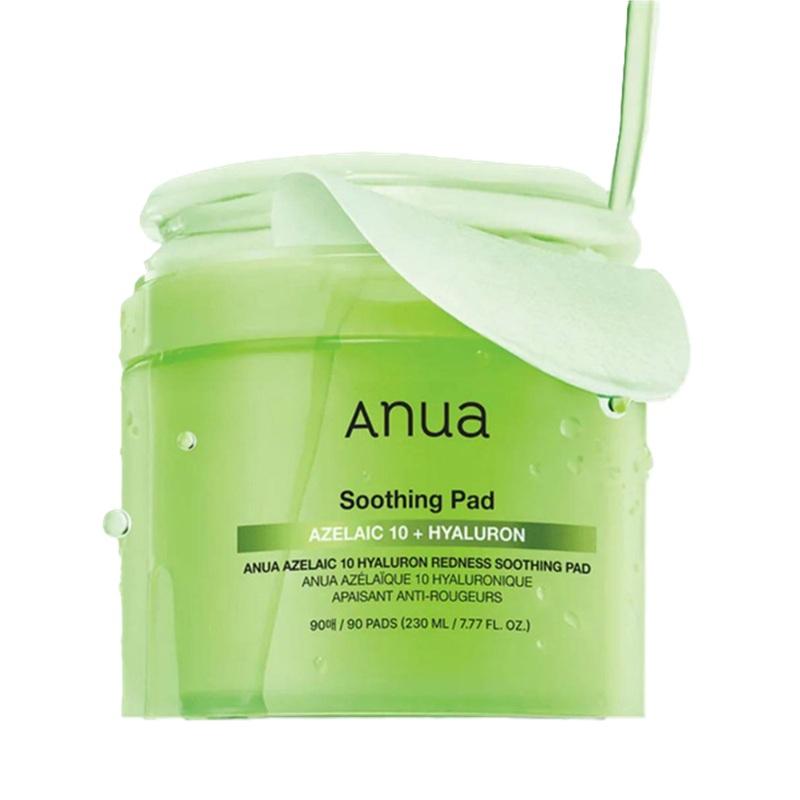 ANUA AZELAIC 10 HYALURON REDNESS SOOTHING PAD 230)