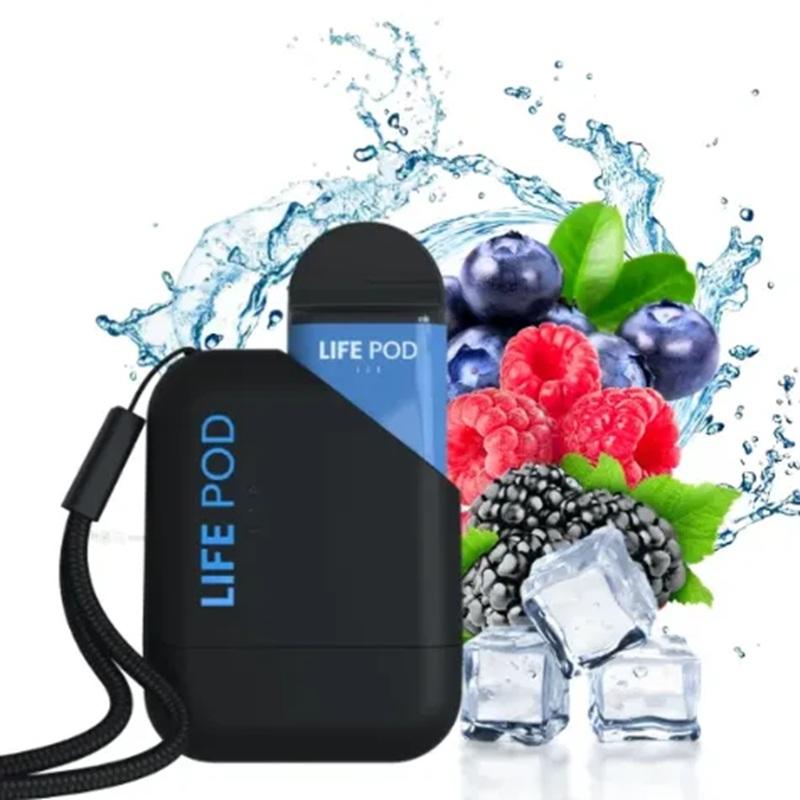LIFE POD 8K ECO PRO KIT BLUE RAZZ ICE