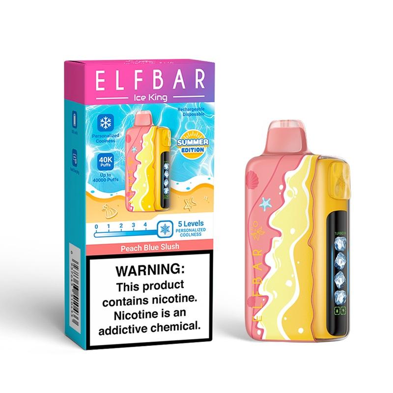 ELFBAR 40K ICE KING SUMMER PEACH BLUE SLUSH