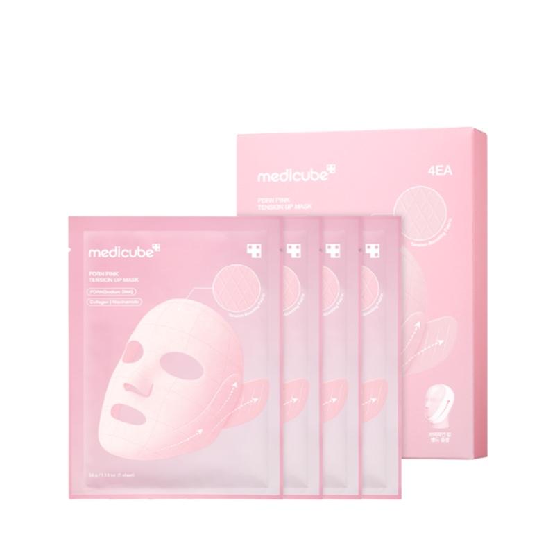 MEDICUBE PDRN PINK TENSION UP MASK 4PC