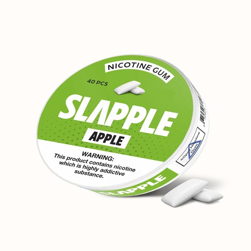 NICOTINE SLAPPLE CHICLETE 4MG APPLE