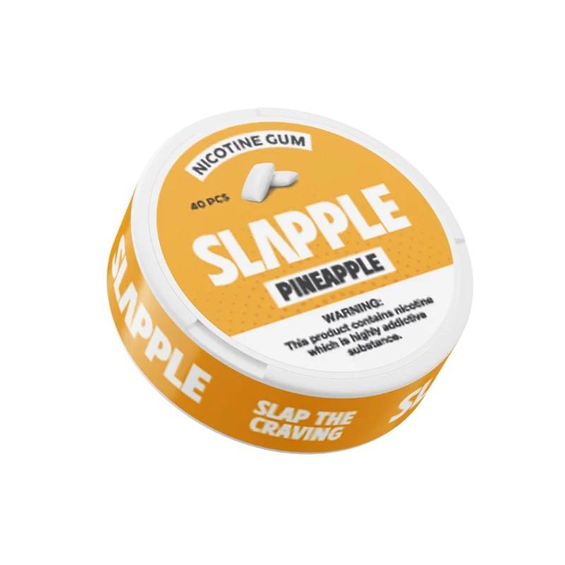 NICOTINE SLAPPLE CHICLETE 4MG PINEAPPLE