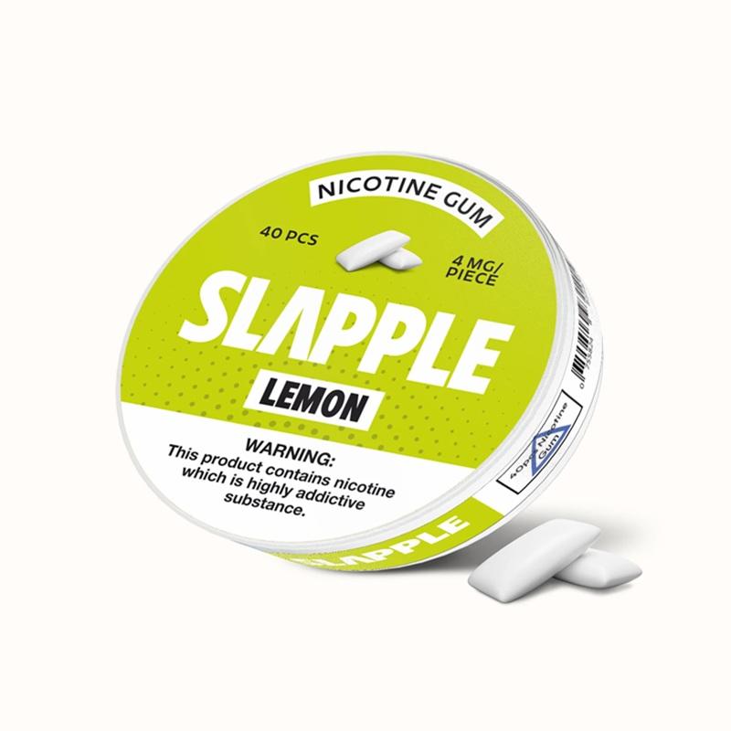 NICOTINE SLAPPLE CHICLETE 4MG LEMON