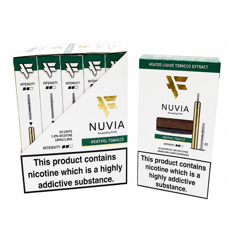 TABACCO NUVIA KIT BROWN MENTHOL TOBACCO