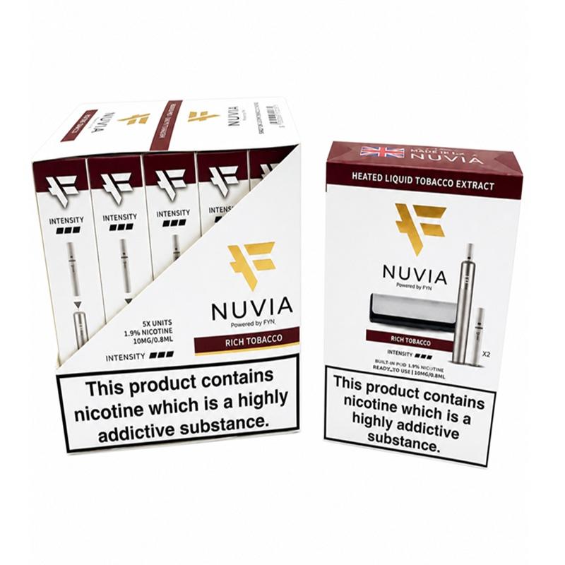 TABACCO NUVIA KIT WHITE RICH TOBACCO