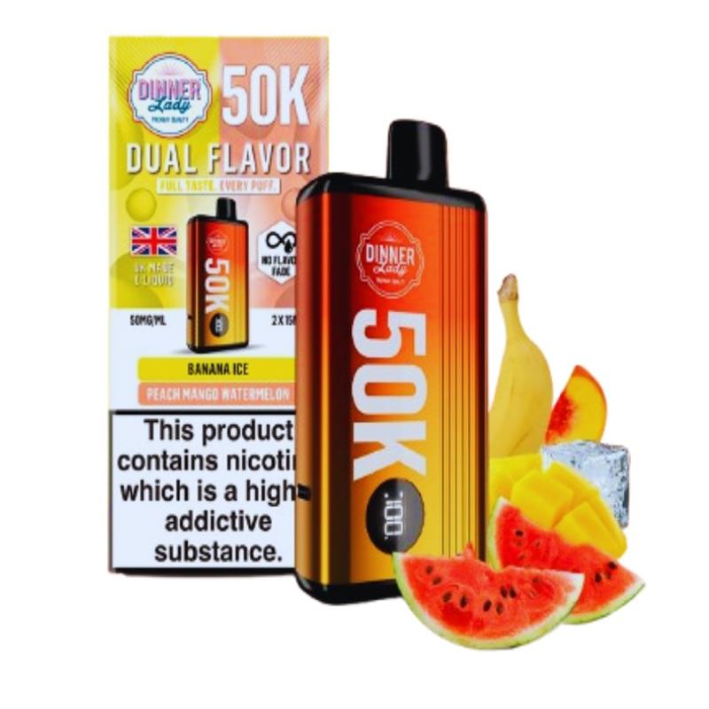 DINNER LADY 50K DUAL BANA ICE PEACH MANGO WATER