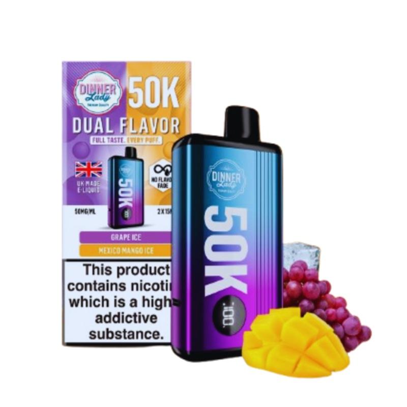 DINNER LADY 50K DUAL GRAPE ICE MEXICO MANGO ICE