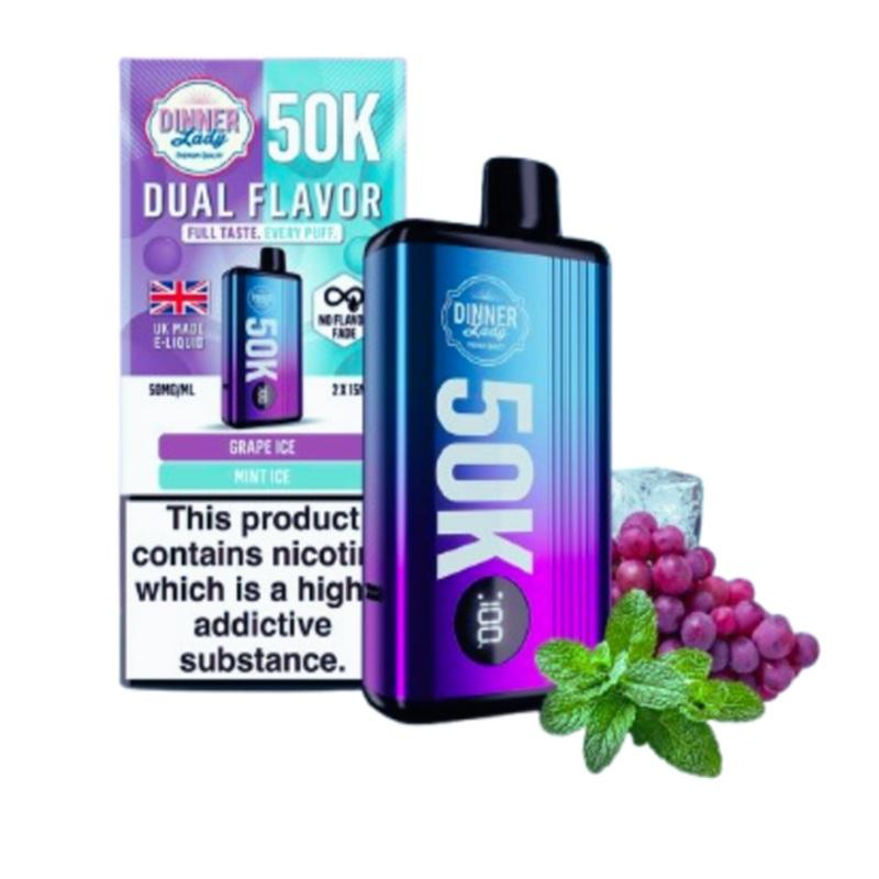 DINNER LADY 50K DUAL GRAPE ICE MINT ICE