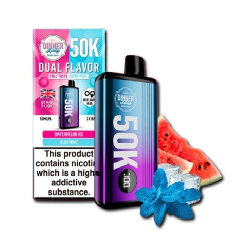 DINNER LADY 50K DUAL WATERMELON ICE BLUE MINT