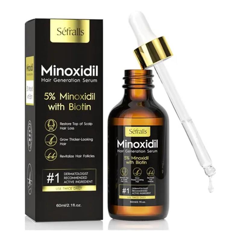 SEFRALLS 5% MINOXIDIL WITH BIOTIM 60ML
