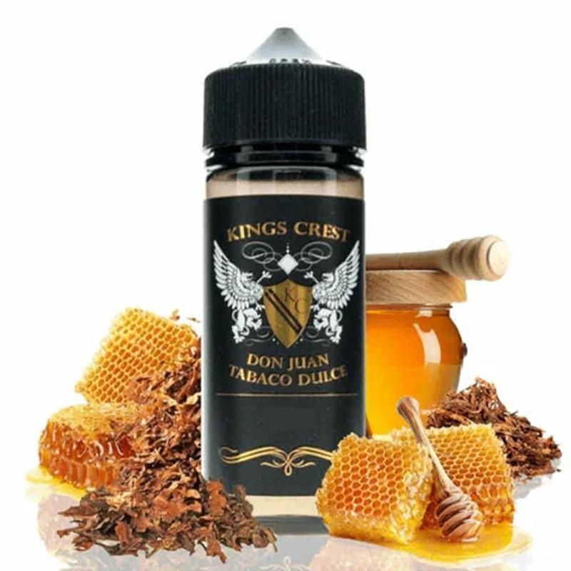 KINGS CREST 120ML DON JUAN TABACO DULCE 03MG