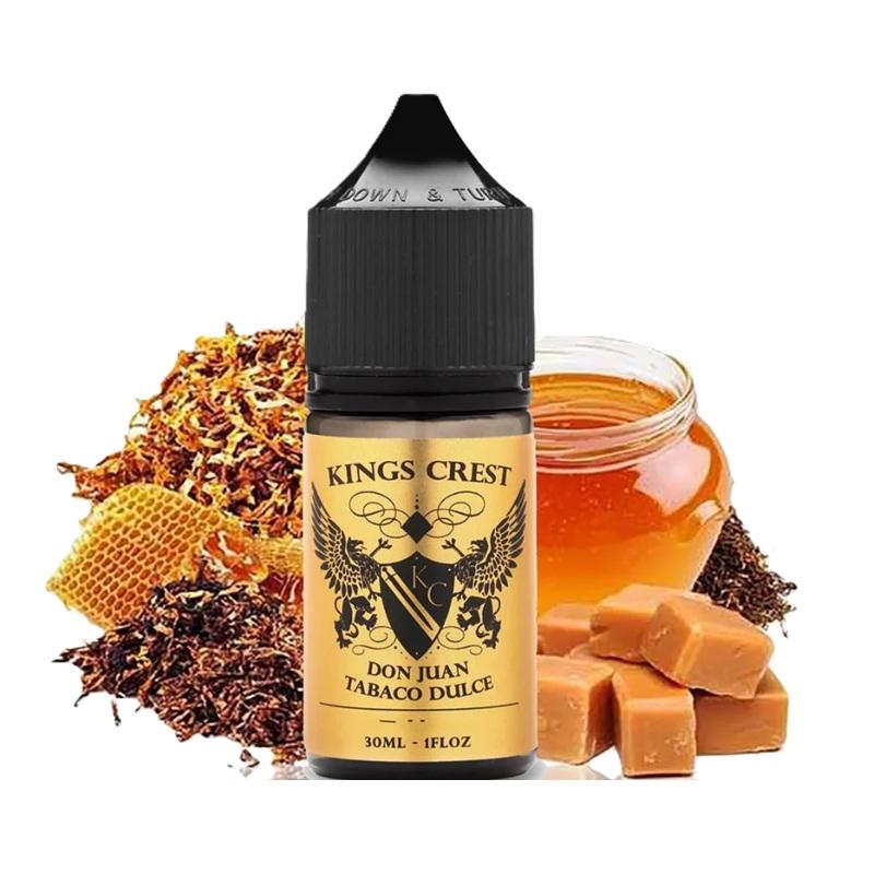 KINGS CREST 30ML DON JUAN TABACO DULCE 50MG