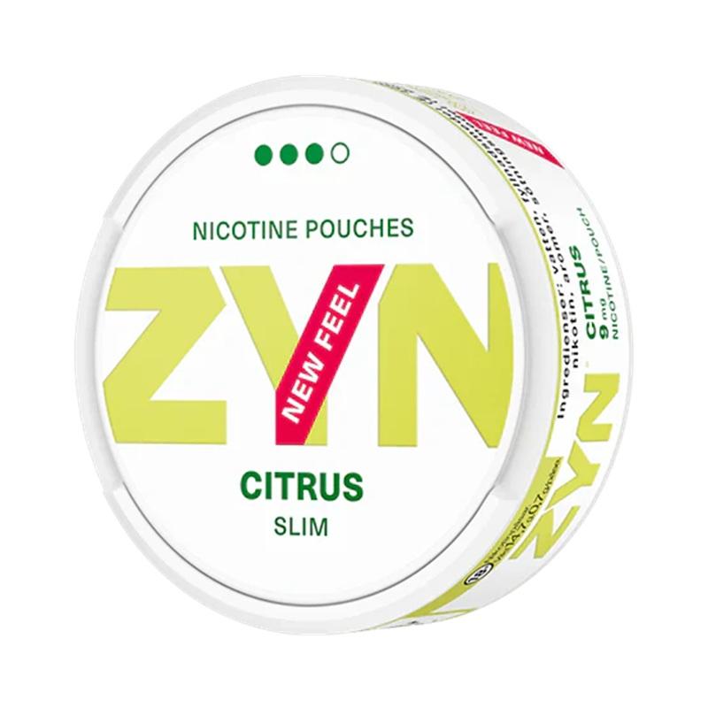 NICOTINE ZYN CITRUS 9MG