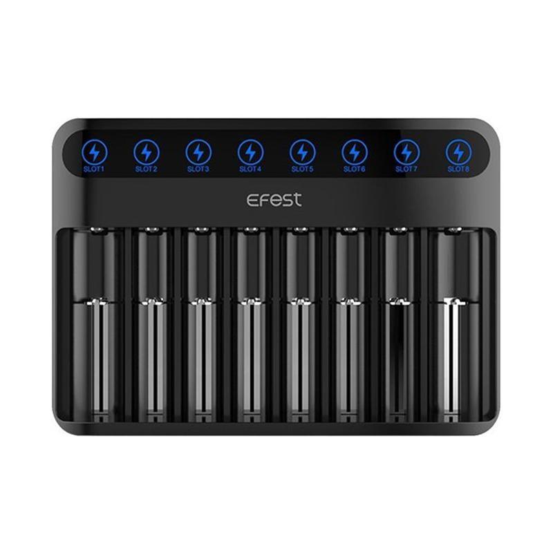 CARREGADOR EFEST LUSH Q8 CHARGER