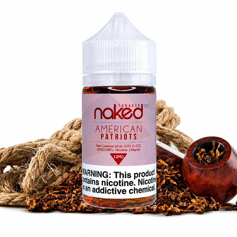 NAKED 60ML AMERICAN PATRIOTS 12MG