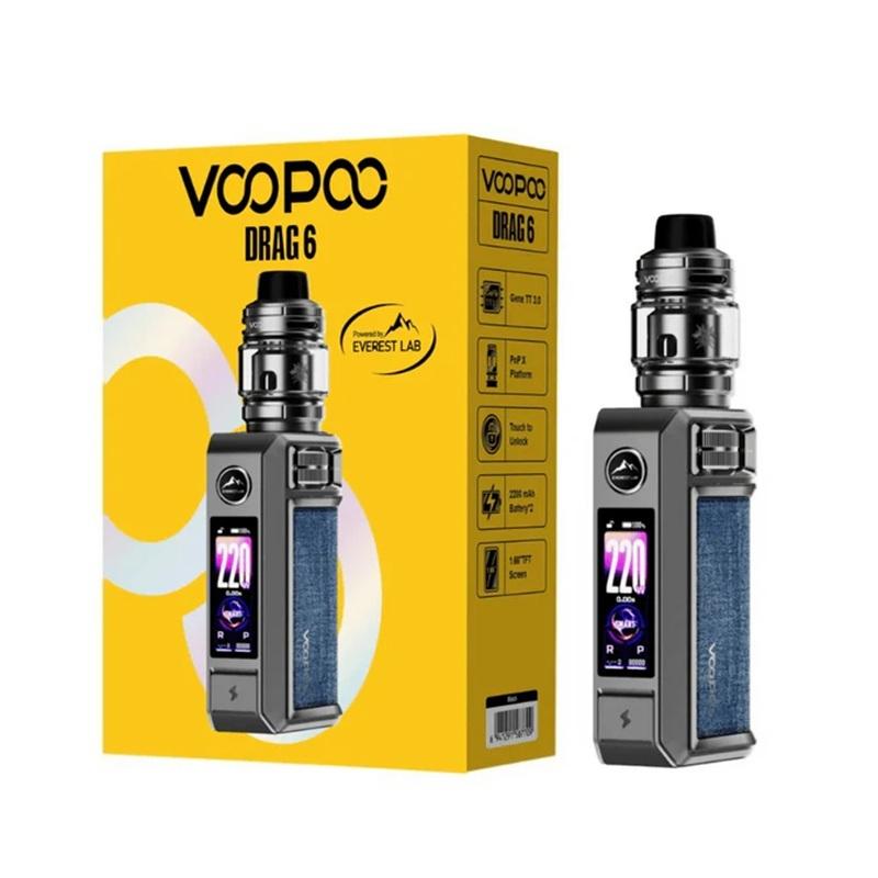 VOOPOO DRAG 6 KIT METAL GRAY