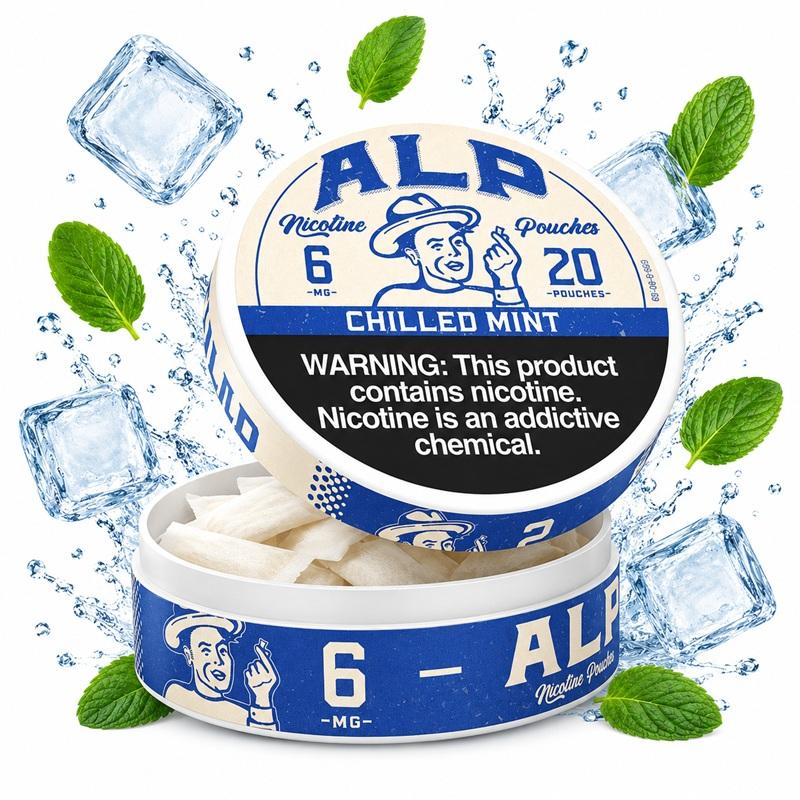NICOTINE ALP CHILLED MINT 6MG