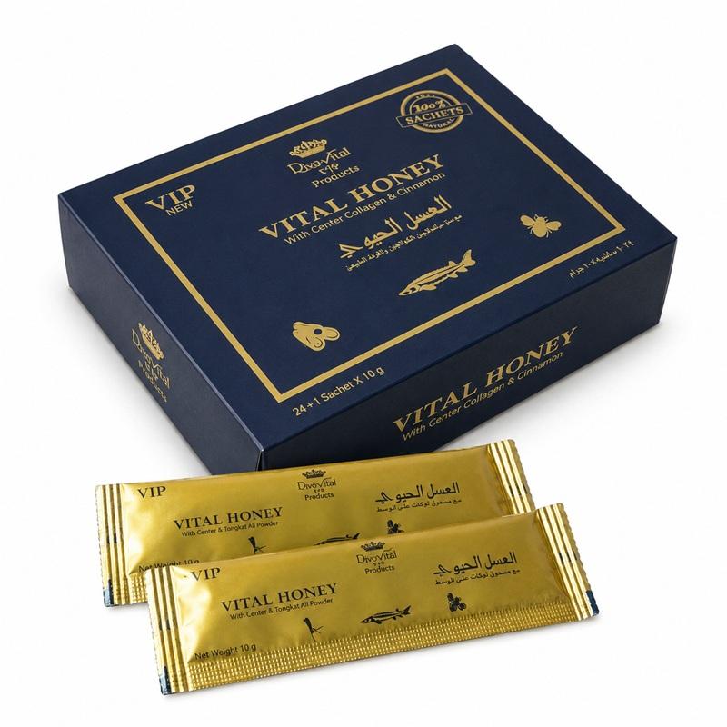 HONEY VITAL HONEY 24+1 SACHE 10 GRAMAS VIP AZUL