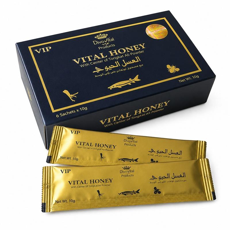 HONEY VITAL HONEY 6 SACHE 10 GRAMAS VIP AZUL