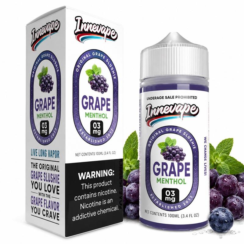 HEISENBERG 100ML GRAPE MENTHOL 03MG