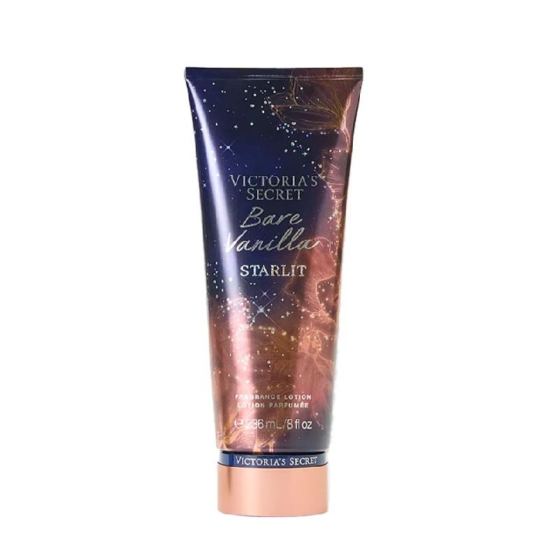 VICTORIAS BODY LOTION BARE VANILLA STARLIT 236ML