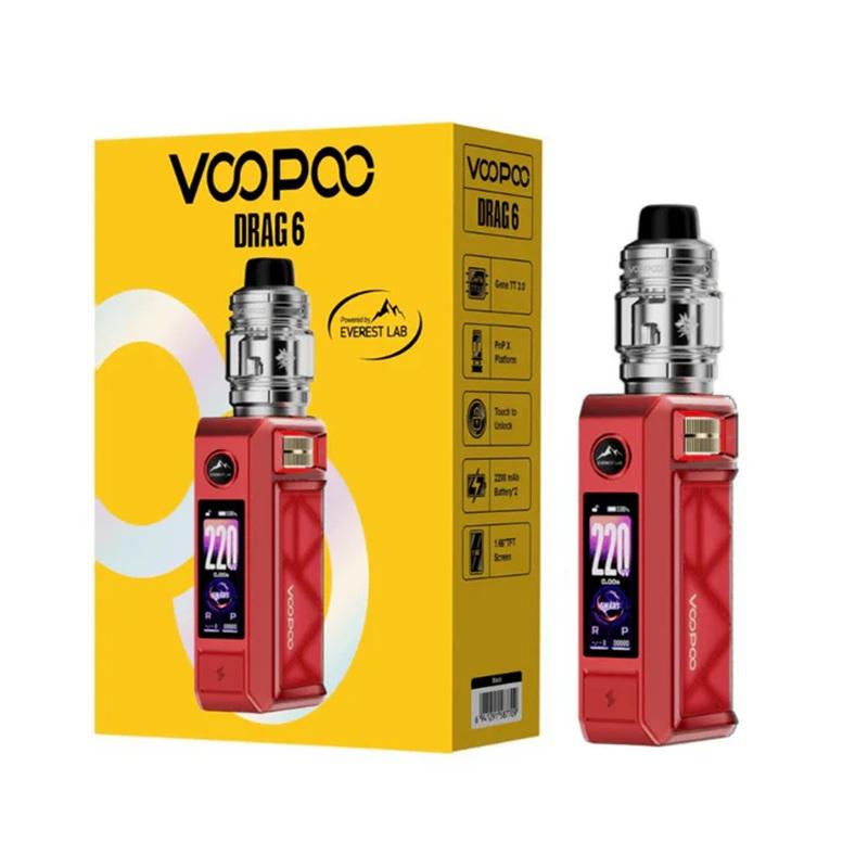 VOOPOO DRAG 6 KIT RED