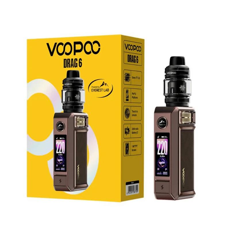 VOOPOO DRAG 6 KIT BROWN