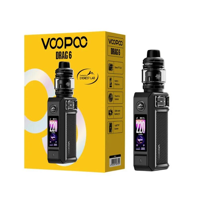 VOOPOO DRAG 6 KIT BLACK