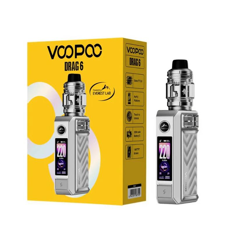 VOOPOO DRAG 6 KIT SILVER