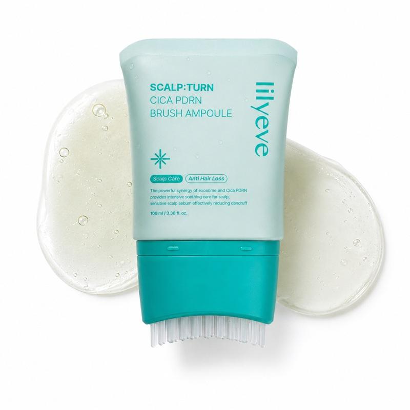 LILYEVE SCALP TURN CICA PDRN BRUSH AMPOULE 100ML