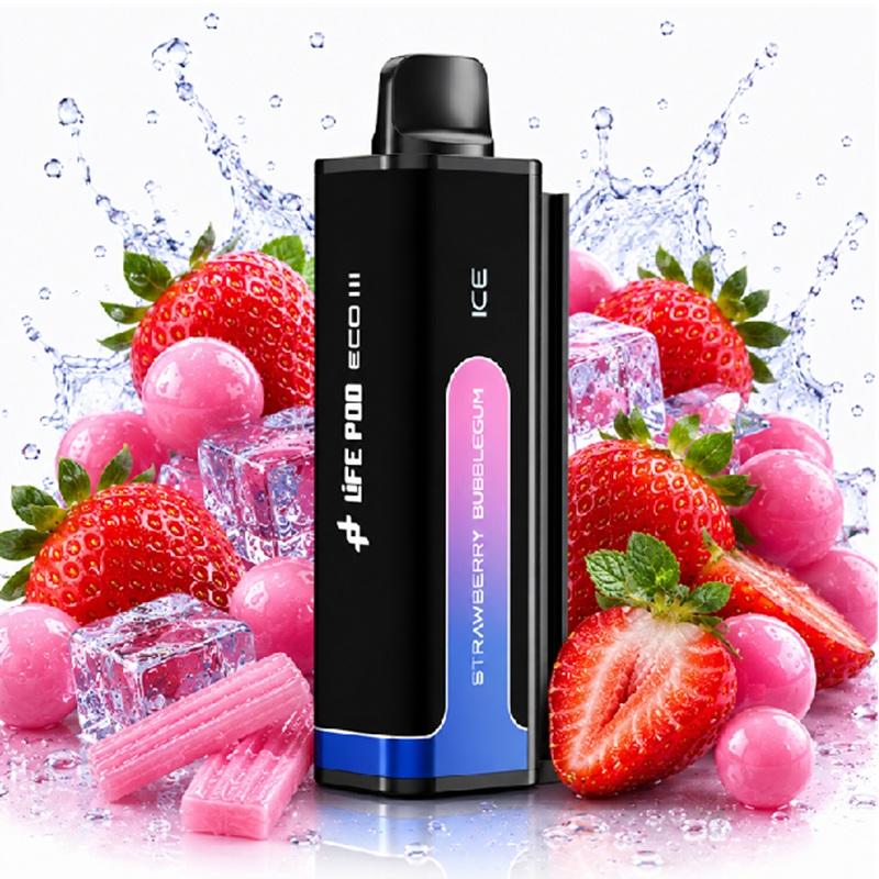 LIFE POD ECO III REFIL 20K STRAWBERRY BUBBLEGUM